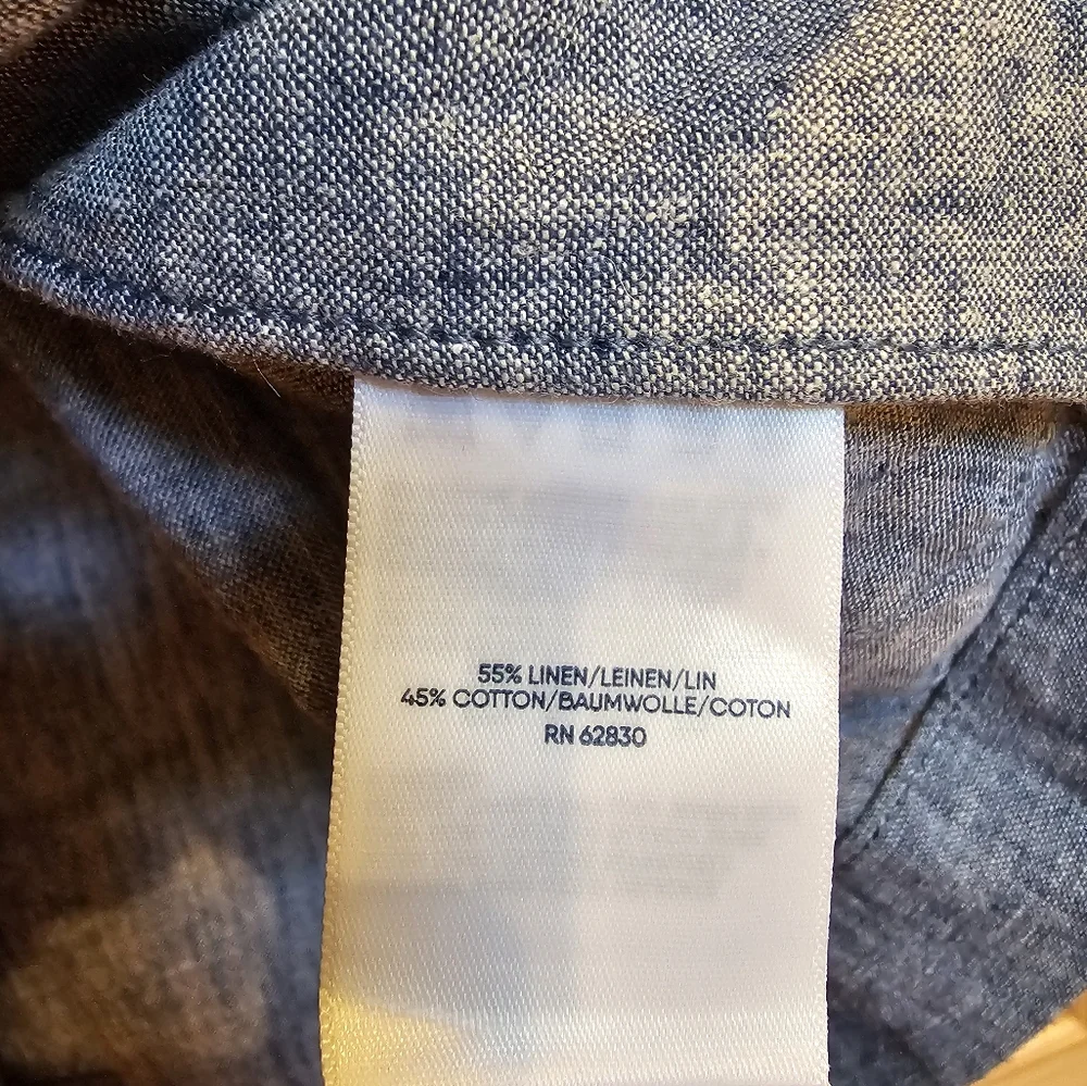 NWOT Lands' End Men's Linen Blazer - Picture 5 of 6